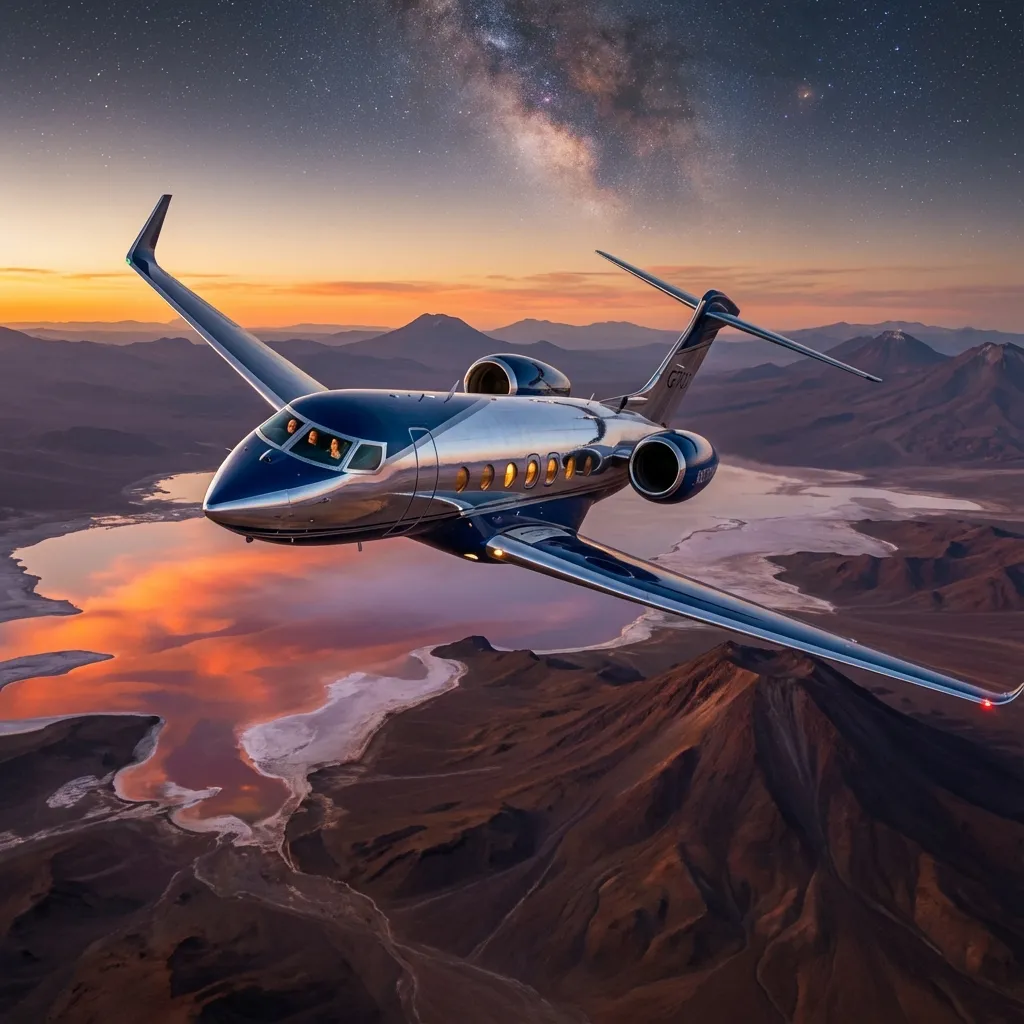 Private Jet Charter to Atacama, Chile