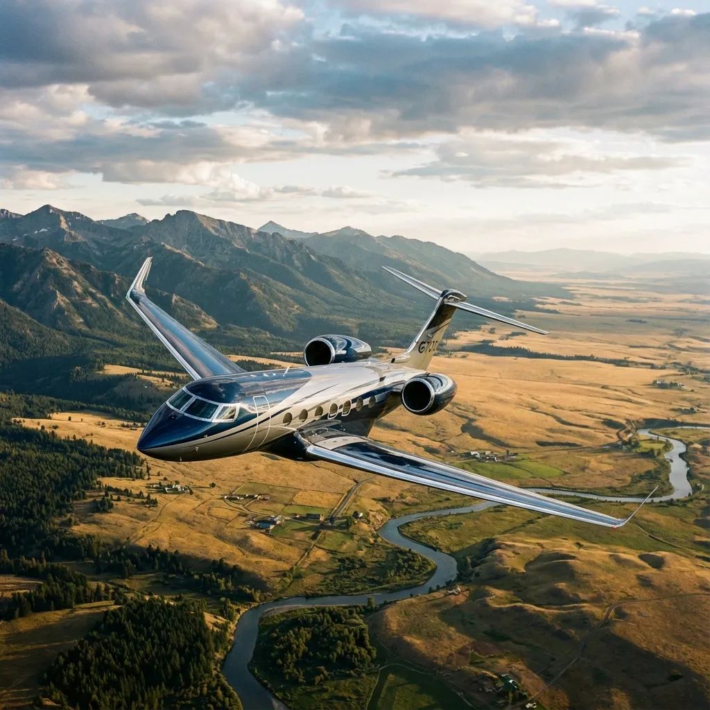 Private Jet Charter to Montana