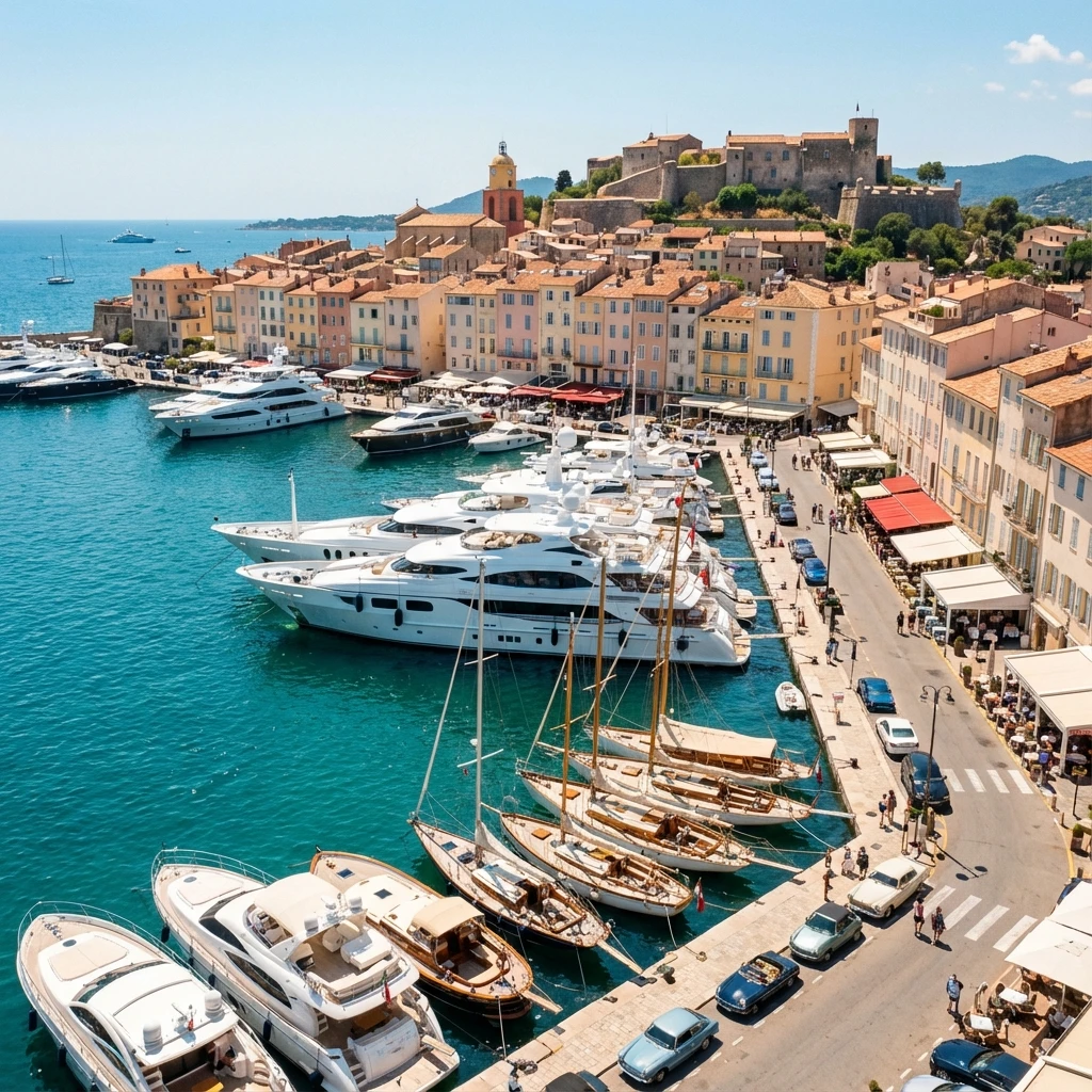 Private Jet Charter to St. Tropez, France