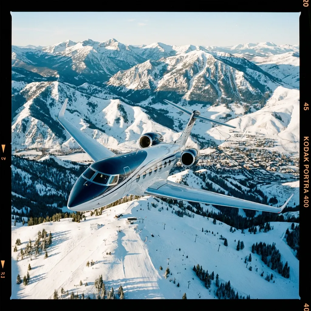 Private Jet Charter to Sun Valley, Idaho